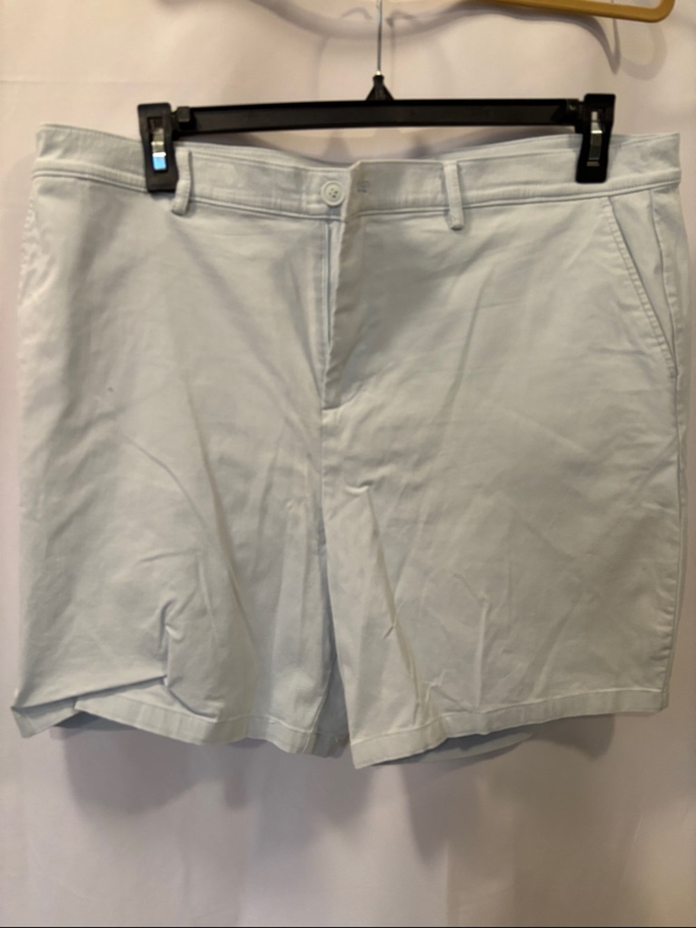 Pure Navy Essentials Men’s Light Blue Shorts with Pockets - Waist US 38”